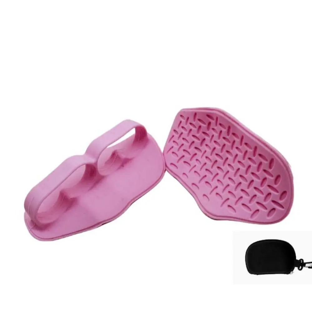 1 Pair Double Hole Fitness Palm Power Pad Thicken Anti-slip Grip Strength Trainer Silicone with Sorage Bag Training Hand Guard
1 Pair Double Hole Fitness Palm Power Pad Thicken Anti-slip Grip Strength Trainer Silicone with Sorage Bag Training Hand Guard