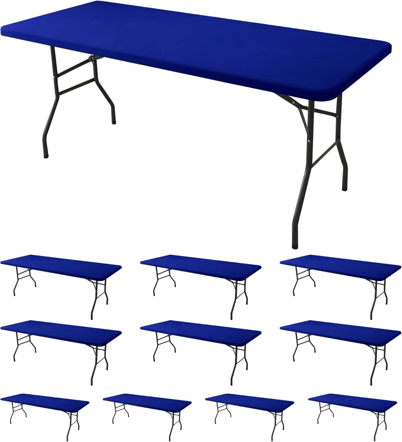 Синяя эластичная скатерть Royal Blue, 10 штук в упаковке, для прямоугольных столов 6 футов, растягивающаяся, для пикников на открытом воздухе
Синяя эластичная скатерть Royal Blue, 10 штук в упаковке, для прямоугольных столов 6 футов, растягивающаяся, для пикников на открытом воздухе