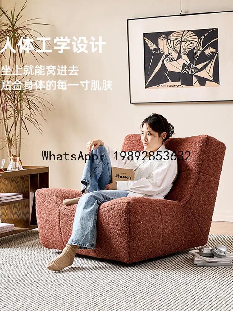 XL Modern Minimalist Fabric Functional Single Chair Living Room Balcony Leisure Marshmallow Single Chair Rotatable
XL Modern Minimalist Fabric Functional Single Chair Living Room Balcony Leisure Marshmallow Single Chair Rotatable