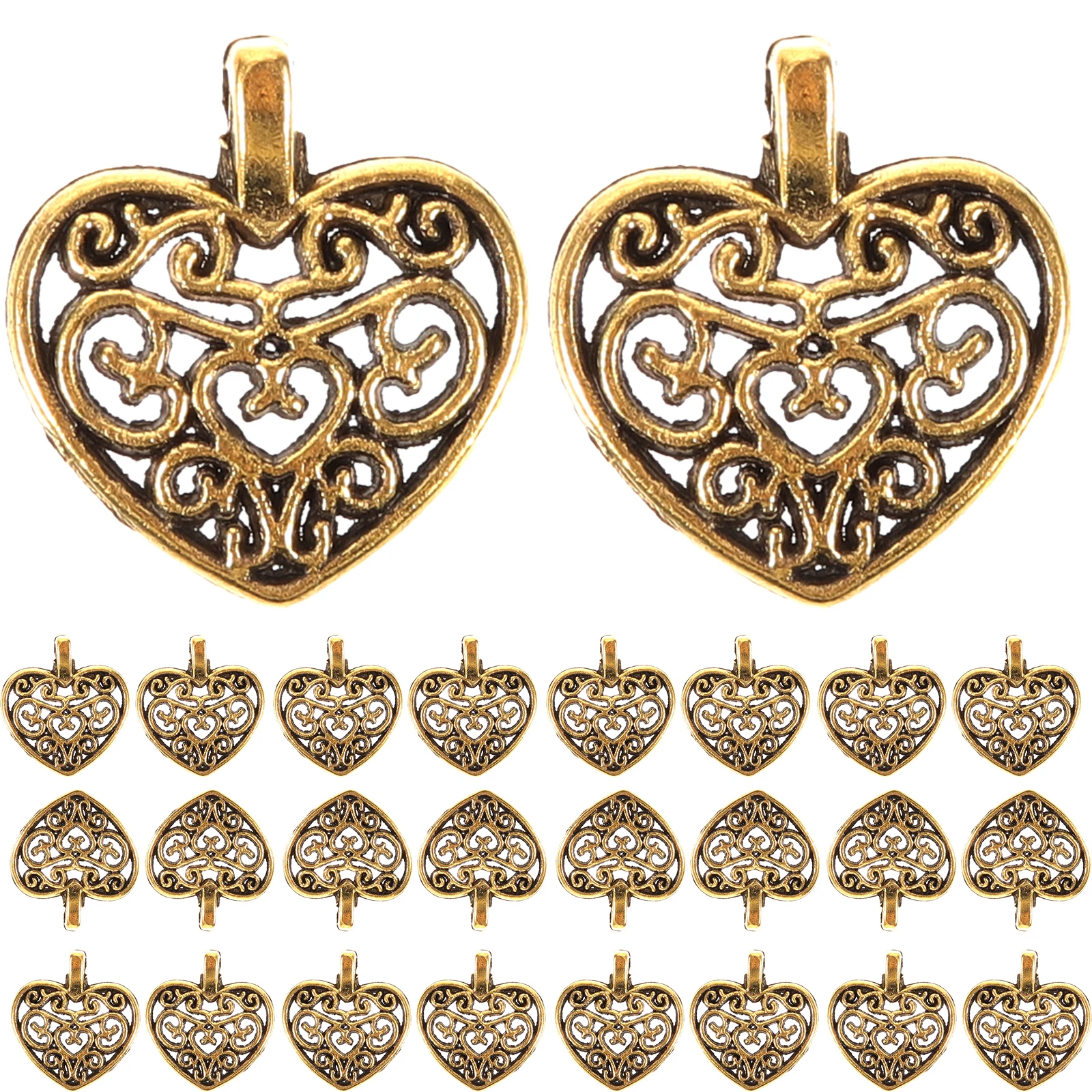 50pcs Heart Shaped Hollow Metal Pendants Women Jewelry Making Accessories DIY Craft Supplies Necklace Earring Findings Decor
50pcs Heart Shaped Hollow Metal Pendants Women Jewelry Making Accessories DIY Craft Supplies Necklace Earring Findings Decor