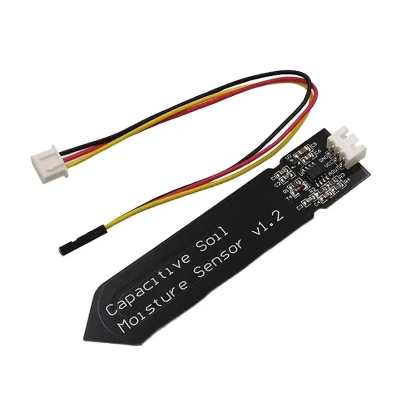 Capacitive Soil Moisture Detection Sensor Module Analog Quantity Is Not EasyTo Corrode, Wide Voltage WorkingTransmission Line
Capacitive Soil Moisture Detection Sensor Module Analog Quantity Is Not EasyTo Corrode, Wide Voltage WorkingTransmission Line