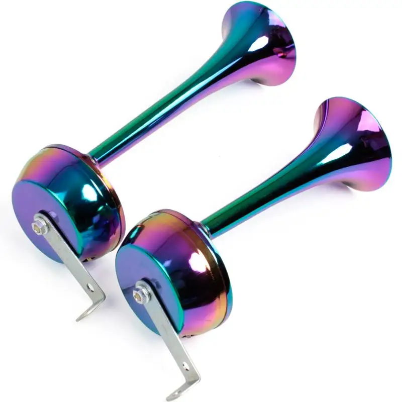 Car electric horn colorful chrome plated electric horn car horn waterproof and super loud all metal horn
Car electric horn colorful chrome plated electric horn car horn waterproof and super loud all metal horn