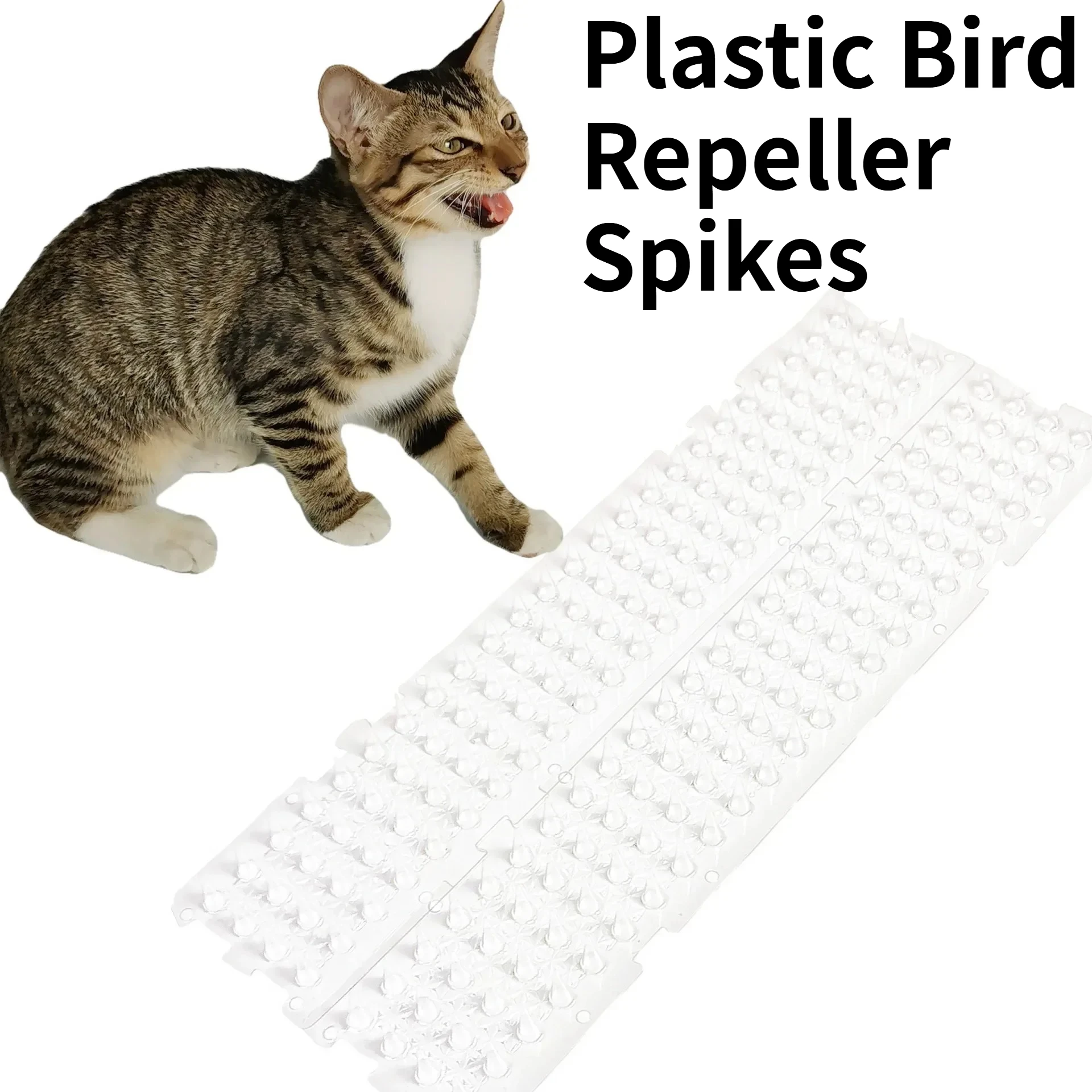 1/2pc Network Cat Scat Plastic Mat with Spikes Anti-digging Pet Prickle Strips Weather Resistant Spike Mat Anti-cat Crawling Mat
1/2pc Network Cat Scat Plastic Mat with Spikes Anti-digging Pet Prickle Strips Weather Resistant Spike Mat Anti-cat Crawling Mat