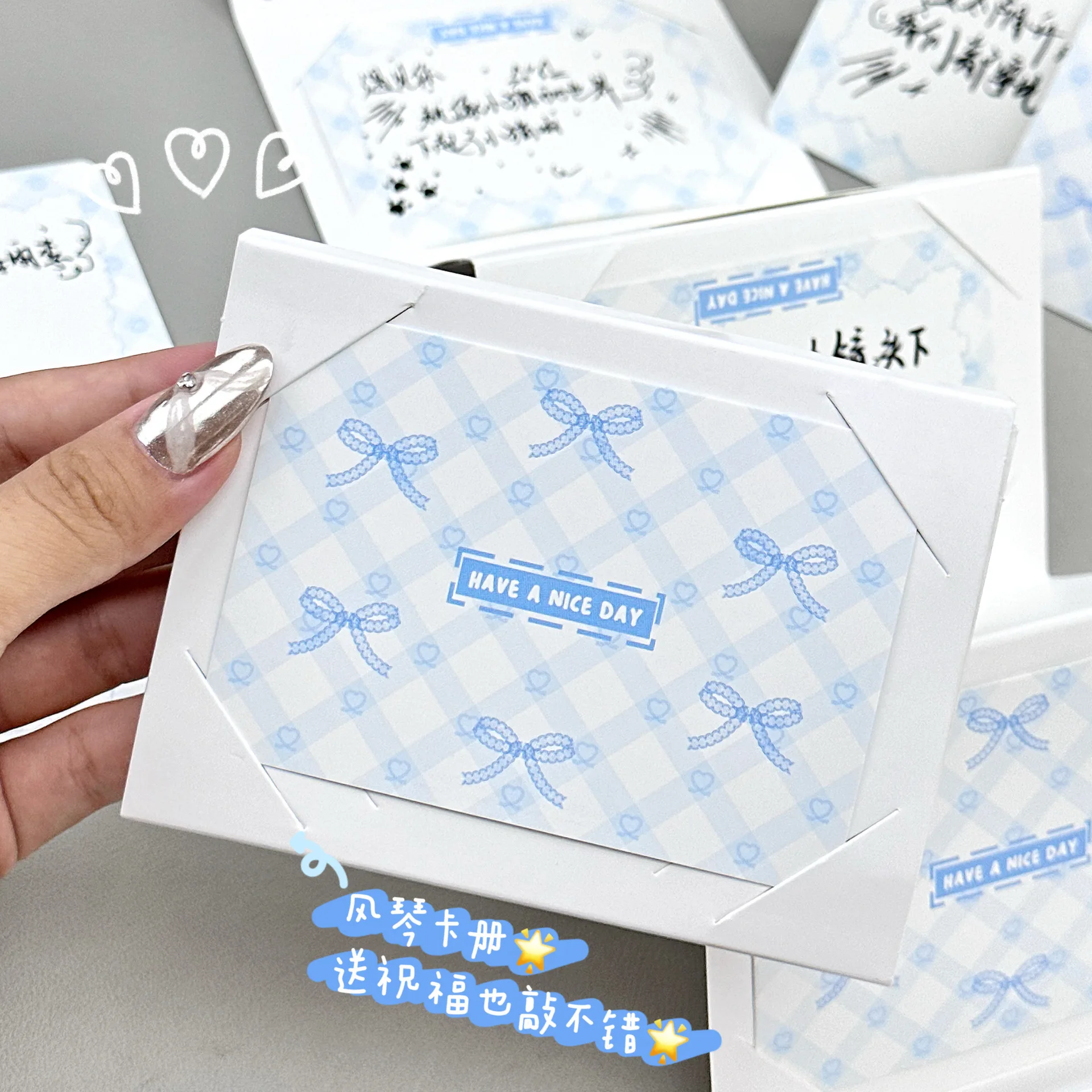 Instagram-style Light Blue Butterfly-Wing Accordion Greeting Card: Pull-Out Design DIY Holiday & Anniversary Gift
Instagram-style Light Blue Butterfly-Wing Accordion Greeting Card: Pull-Out Design DIY Holiday & Anniversary Gift
