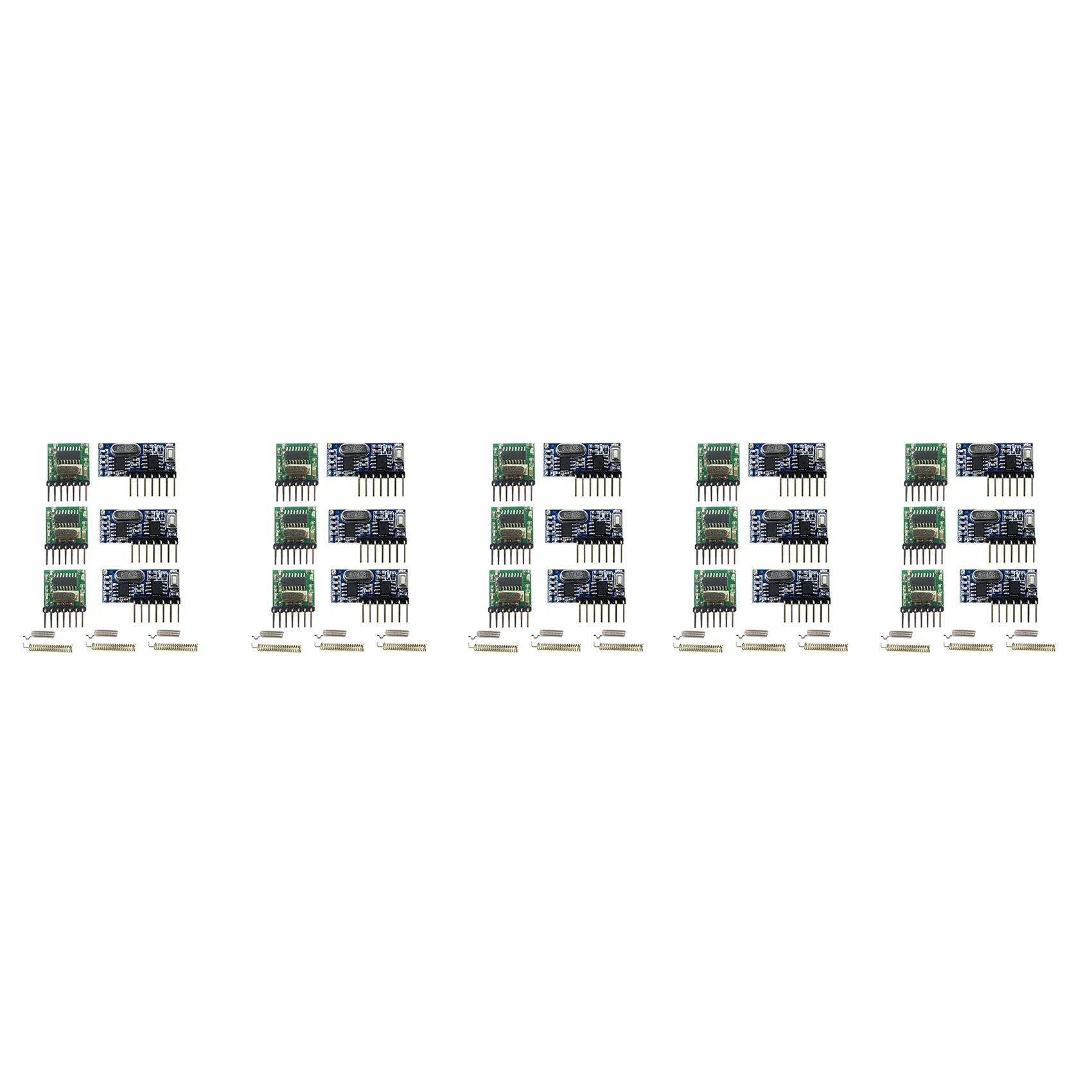Wireless RX480E-4WQB 433Mhz RF Module Transmitter And Receiver 15 Sets 4 Channel Output Link Kit For Remote Control
Wireless RX480E-4WQB 433Mhz RF Module Transmitter And Receiver 15 Sets 4 Channel Output Link Kit For Remote Control