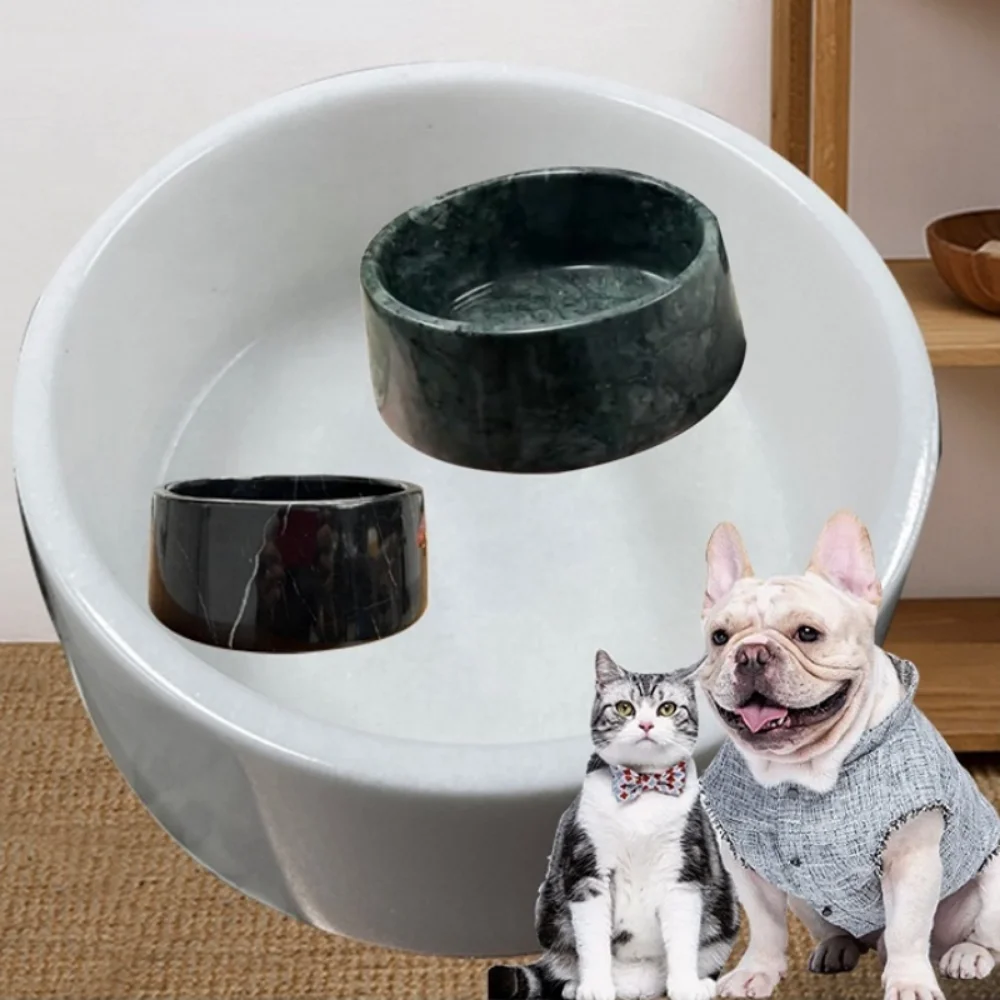 Wholesale Customized Natural Stone Marble Pet Bowl Drinking Bowl Pet for Dogs and Cats
Wholesale Customized Natural Stone Marble Pet Bowl Drinking Bowl Pet for Dogs and Cats