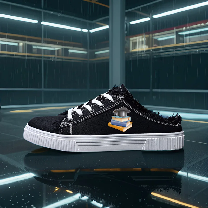 Women's Sports Shoes, Student Sports Enthusiasts, Spring and Summer Women's Canvas Shoes, Bachelor's Hats, Books, High-Top Round Toe Flats Bottom Breathable Vulcanized Shoes, Digital Printing Women's Shoes
Women's Sports Shoes, Student Sports Enthusiasts, Spring and Summer Women's Canvas Shoes, Bachelor's Hats, Books, High-Top Round Toe Flats Bottom Breathable Vulcanized Shoes, Digital Printing Women's Shoes