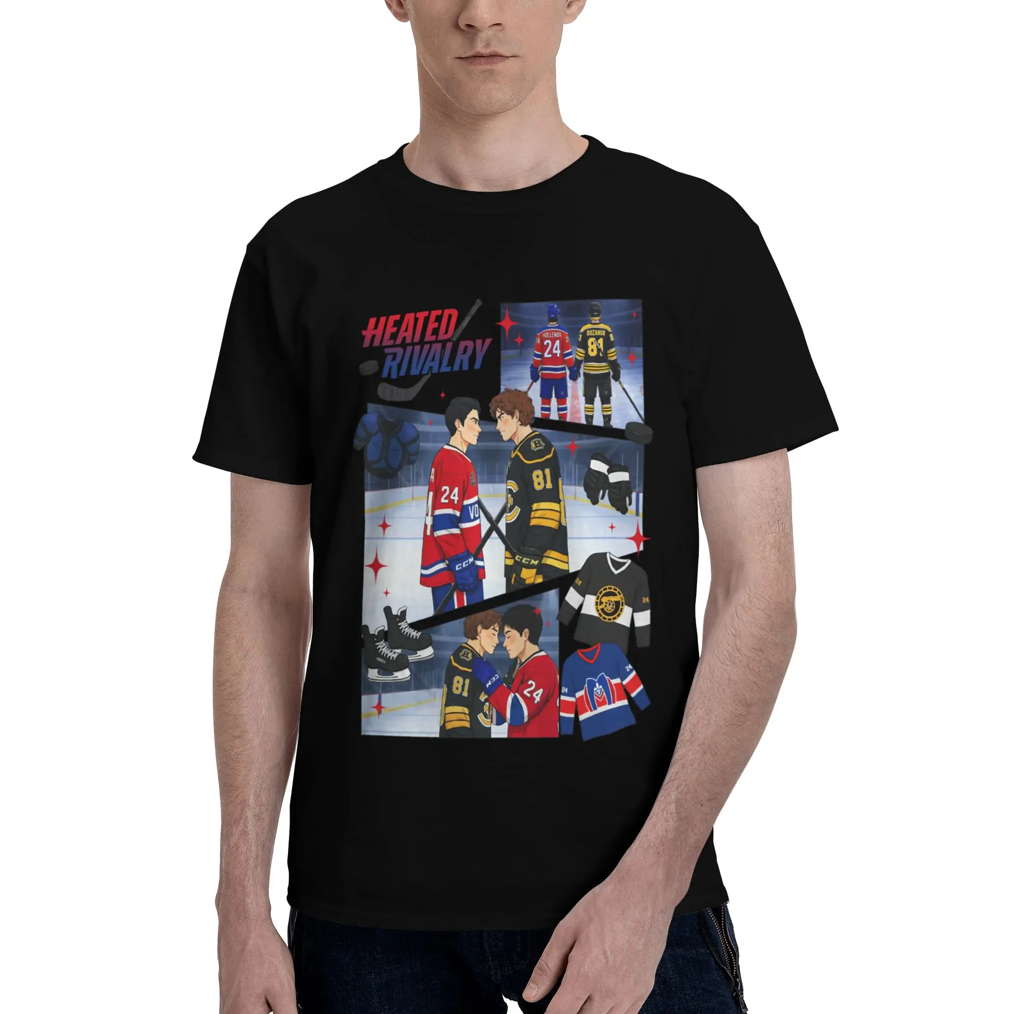 Heated Rivalry Men's Humor Tee Shirt Short Sleeve O Neck Cotton Tops T-Shirt fugees
Heated Rivalry Men's Humor Tee Shirt Short Sleeve O Neck Cotton Tops T-Shirt fugees