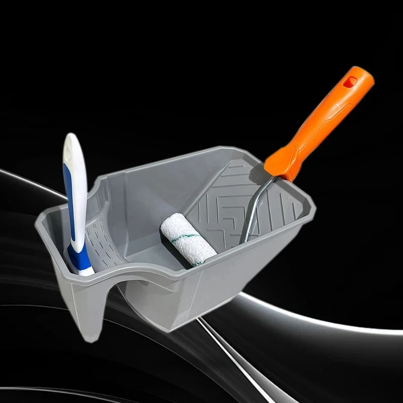 Roller Brush Hand Grip Tray for Convenient Coating Cup Plastic Paint Tray Durable Household Decoration Products
Roller Brush Hand Grip Tray for Convenient Coating Cup Plastic Paint Tray Durable Household Decoration Products
