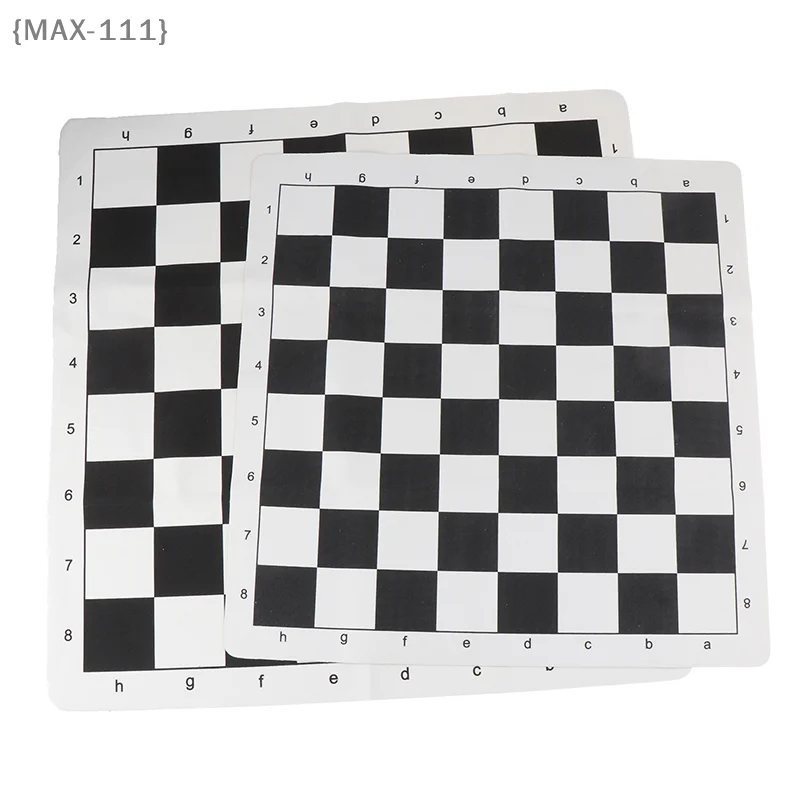 【F2-MAX111】Black White Portable PU Leather Chess Board - 43/51CM Soft Tournament Board for Children's Educational Games Family F
【F2-MAX111】Black White Portable PU Leather Chess Board - 43/51CM Soft Tournament Board for Children's Educational Games Family F