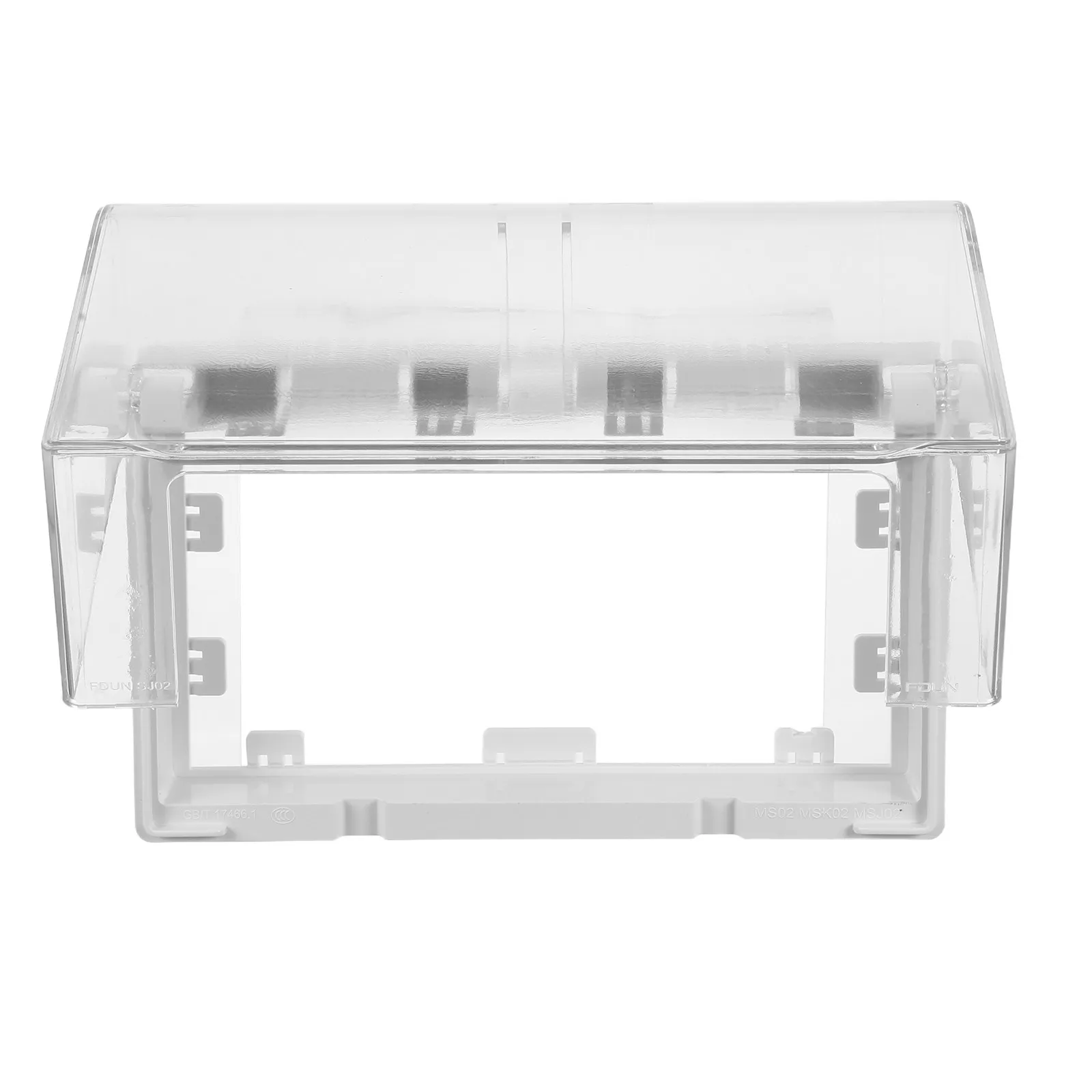2 Gang Outdoor Weatherproof Socket Cover Adhesive Waterproof Electrical Outlet Box Protective Cover Bathroom Wall Socket Safety
2 Gang Outdoor Weatherproof Socket Cover Adhesive Waterproof Electrical Outlet Box Protective Cover Bathroom Wall Socket Safety