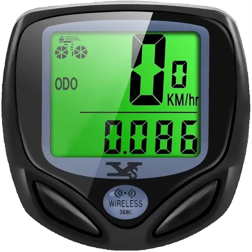SY Bicycle Speedometer and Odometer Wireless Waterproof Cycle Bike Computer with LCD Display & Multi-Functions by YS
SY Bicycle Speedometer and Odometer Wireless Waterproof Cycle Bike Computer with LCD Display & Multi-Functions by YS