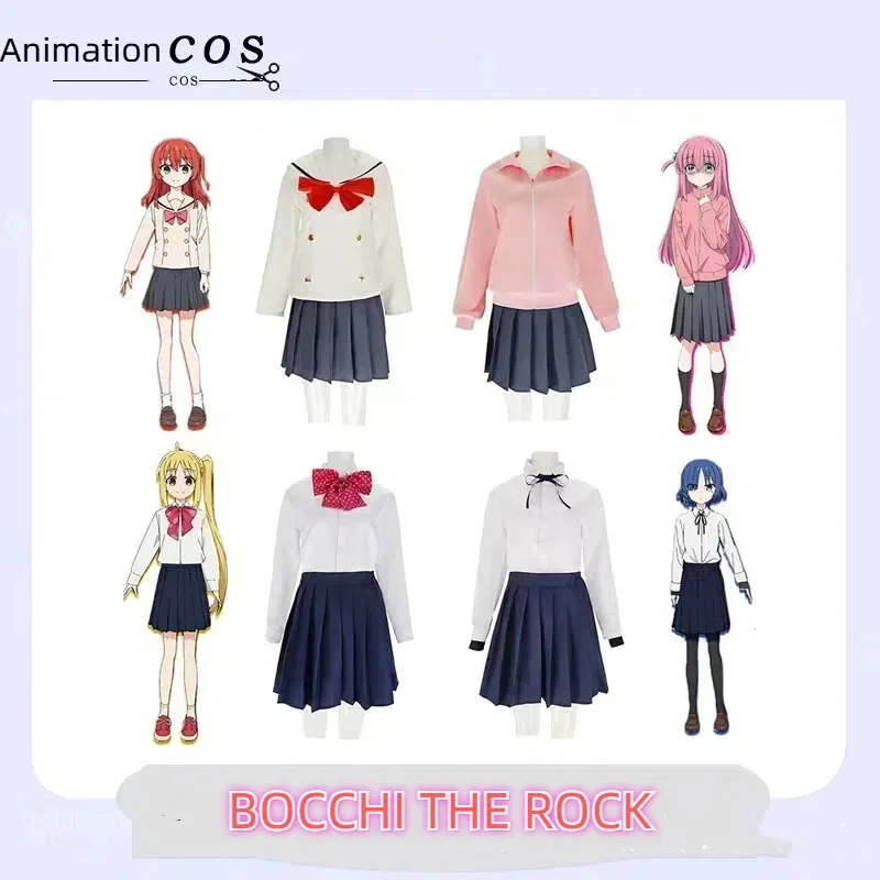 Аниме Lonely Rock Костюм Goto Ichi Ichi Chihiro Natsuyama Ryo Униформа Набор Косплей Аниме Костюм Хэллоуин Костюм Взрослые Дети 
Аниме Lonely Rock Костюм Goto Ichi Ichi Chihiro Natsuyama Ryo Униформа Набор Косплей Аниме Костюм Хэллоуин Костюм Взрослые Дети