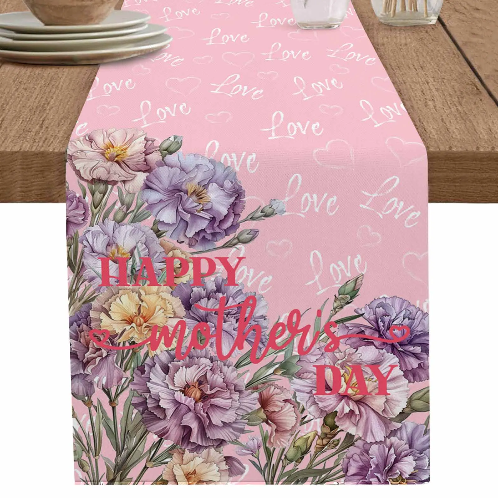 Illustrations Mother's Day Table Runner Wedding Party Champagne Dining Room Restaurant Home Tablecloth Runners
Illustrations Mother's Day Table Runner Wedding Party Champagne Dining Room Restaurant Home Tablecloth Runners