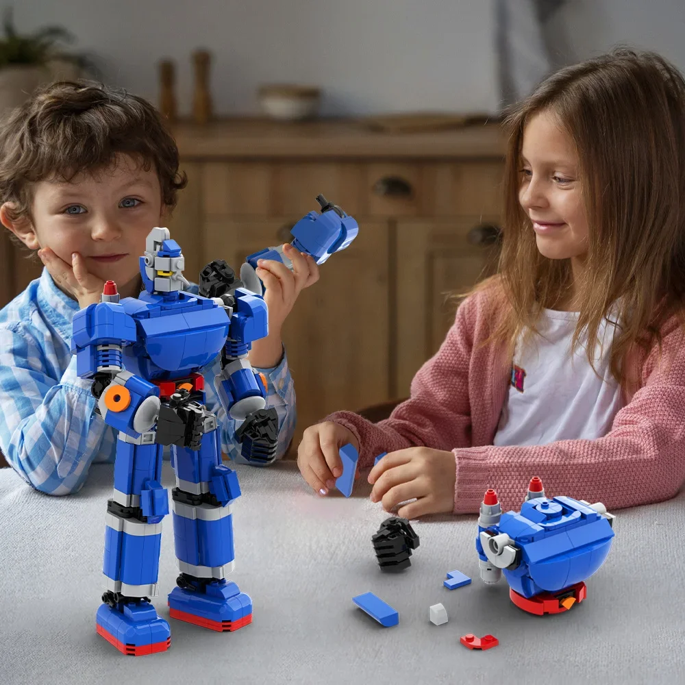 MOC Gokin Tetsujin 28 Gigantor Bricks Model Gokin Tetsujin 28 Gigantor Building Blocks Assembly Toys Kids DIY Birthday Gifts
MOC Gokin Tetsujin 28 Gigantor Bricks Model Gokin Tetsujin 28 Gigantor Building Blocks Assembly Toys Kids DIY Birthday Gifts