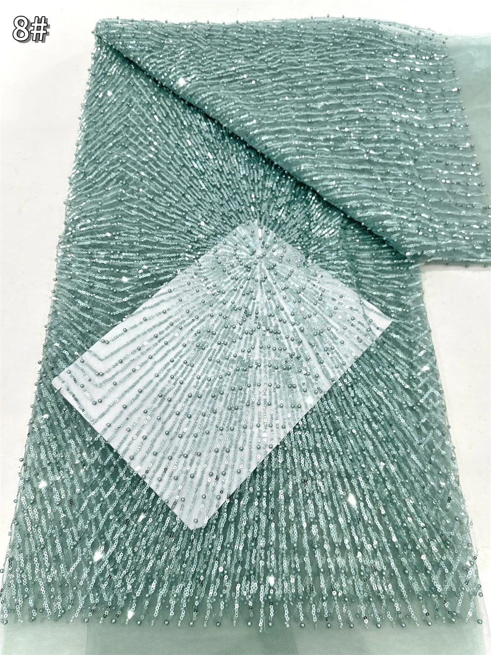 Роскошная кружевная ткань с бисером, африканская кружевная ткань, 5 ярдов, высокое качество, 2026 французская сетка с последовательностью для свадебного платья
Роскошная кружевная ткань с бисером, африканская кружевная ткань, 5 ярдов, высокое качество, 2026 французская сетка с последовательностью для свадебного платья