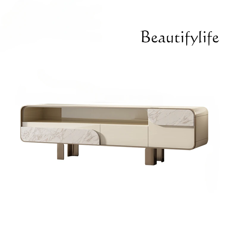 Light Luxury Marble TV Cabinet High Living Room TV Cabinet Large and Small Apartment Bedroom Floor Cabinet
Light Luxury Marble TV Cabinet High Living Room TV Cabinet Large and Small Apartment Bedroom Floor Cabinet