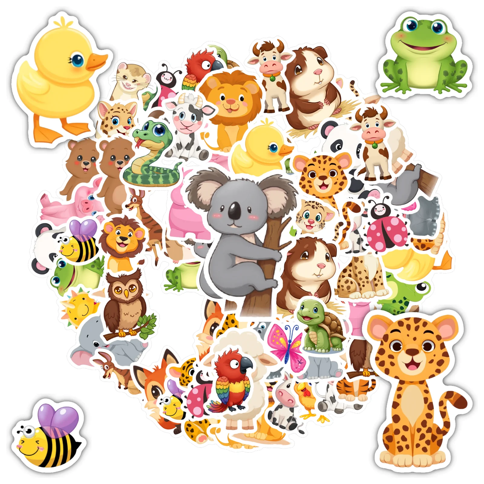 35 шт.-50 шт., милые наклейки для лесных существ, игривые наклейки с животными джунглей, забавные наклейки для ноутбука, мотоцикла
35 шт.-50 шт., милые наклейки для лесных существ, игривые наклейки с животными джунглей, забавные наклейки для ноутбука, мотоцикла