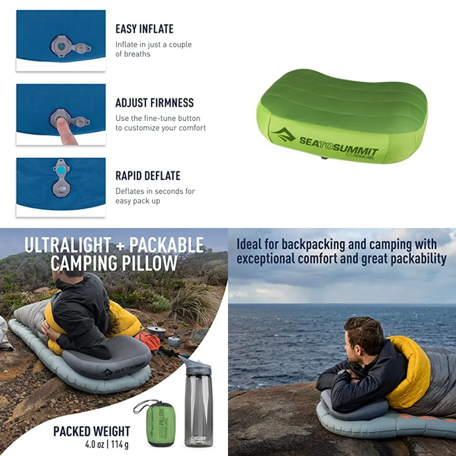 Aeros Premium Inflatable Travel Pillow
Aeros Premium Inflatable Travel Pillow