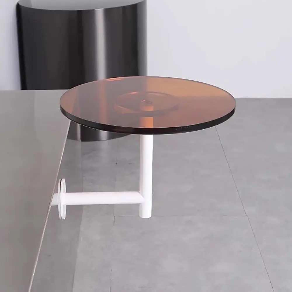 15.8”Small Wall-Mounted Acrylic Round Table, Bar ern Cocktail Coee Snack Drink Side Table with Iron/StainlSteel Base Cae Desk, o
15.8”Small Wall-Mounted Acrylic Round Table, Bar ern Cocktail Coee Snack Drink Side Table with Iron/StainlSteel Base Cae Desk, o