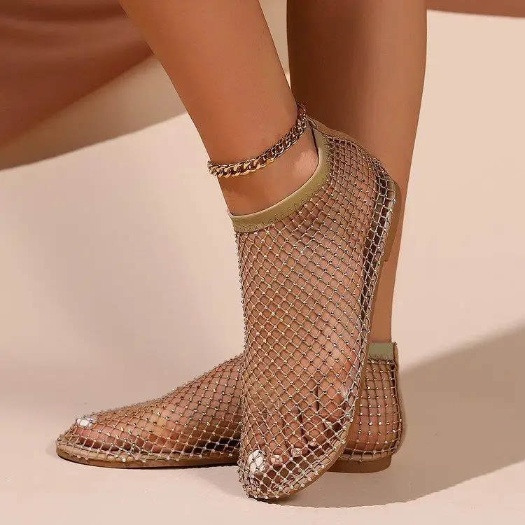 Large Size Sandals Women's 2023 Independent Station Hit Fishnet Socks Hollow out Flat Heel Sandals Breathable Low Cut Rubber ...
Large Size Sandals Women's 2023 Independent Station Hit Fishnet Socks Hollow out Flat Heel Sandals Breathable Low Cut Rubber ...