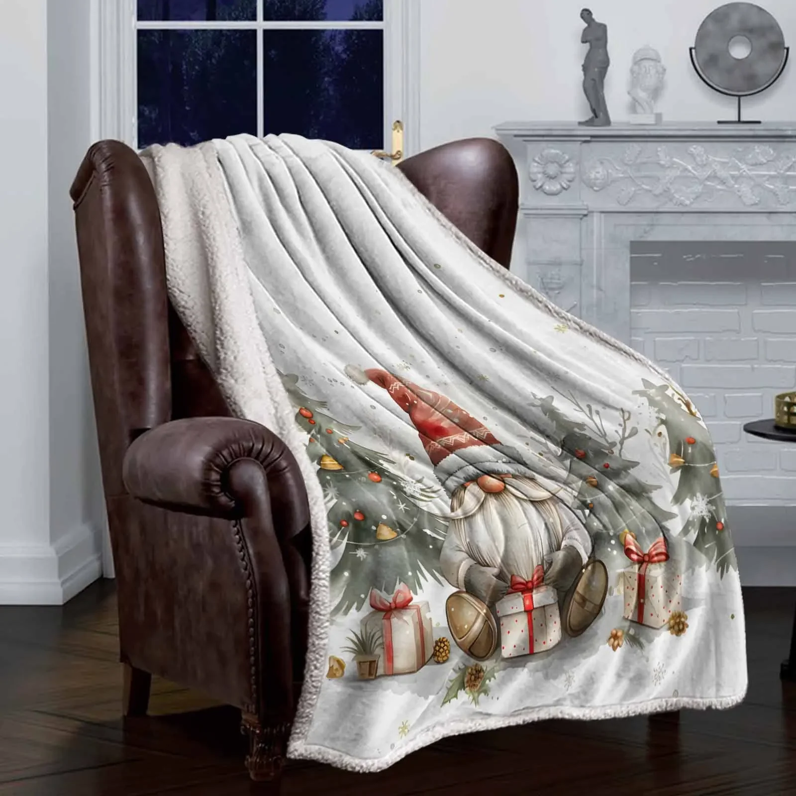 Christmas Tree Decoration style double-layer thick winter blanket,soft and warm sheep wool crystal wool blanket,plush bed sheet
Christmas Tree Decoration style double-layer thick winter blanket,soft and warm sheep wool crystal wool blanket,plush bed sheet