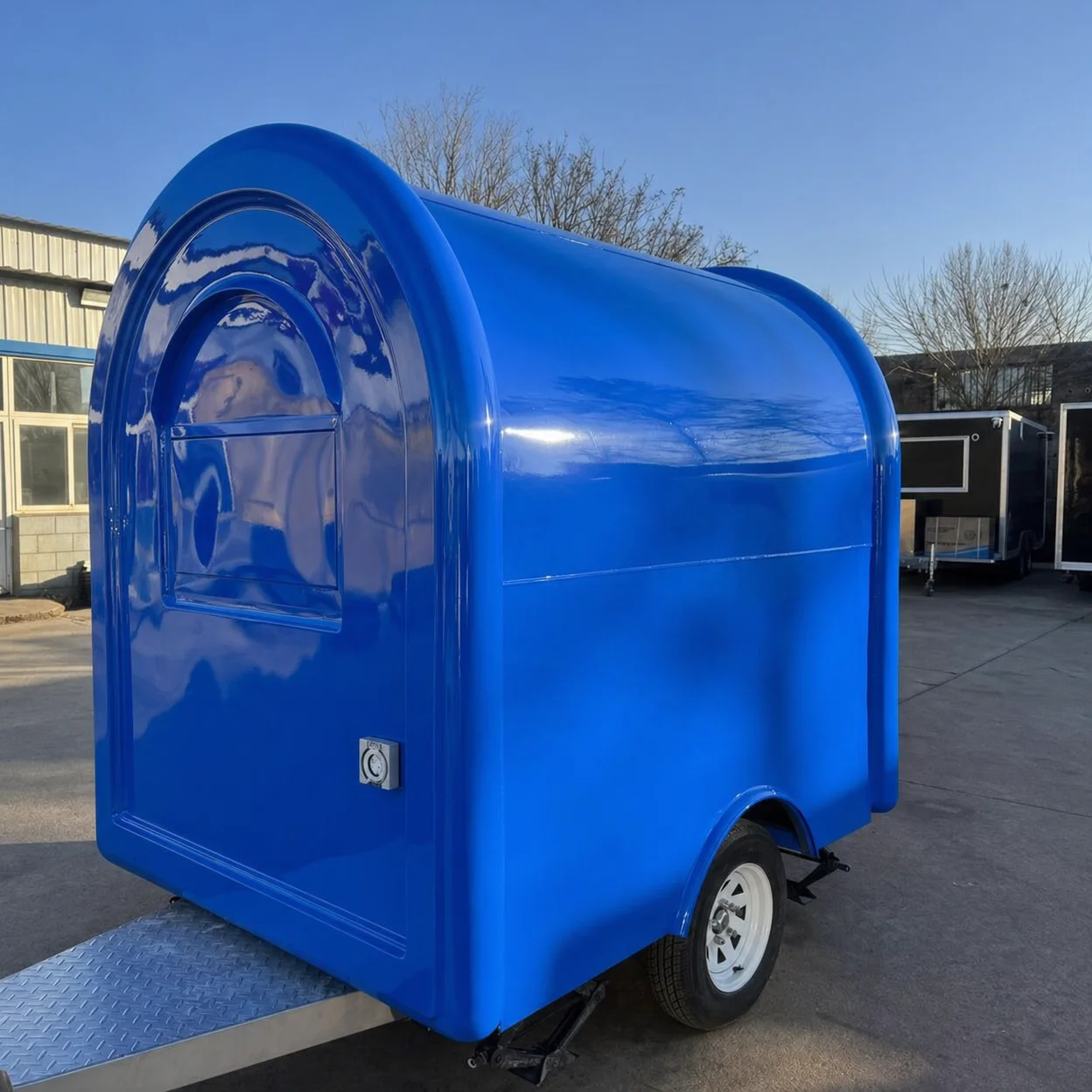 High End Round Mobile Coffee Cart Food Trailer With Customized Equipment For Espresso Tea Sales
High End Round Mobile Coffee Cart Food Trailer With Customized Equipment For Espresso Tea Sales