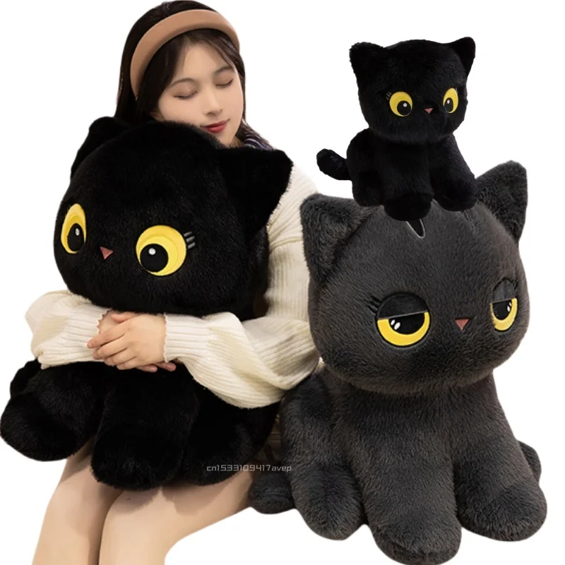 32-60 см плюшевые игрушки Sit Black Cat, мягкие серые кошки, плюшевая подушка для объятий, подушка для кровати мальчика, кукла, подарок на день рождения
32-60 см плюшевые игрушки Sit Black Cat, мягкие серые кошки, плюшевая подушка для объятий, подушка для кровати мальчика, кукла, подарок на день рождения