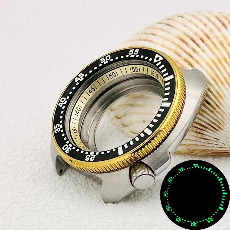 Корпус для часов 44 мм NH35 Turtle, подходит для механизмов 7S26, NH34, NH35, NH36, Abalone 6105, 6309, с прозрачной задней крышкой.
Корпус для часов 44 мм NH35 Turtle, подходит для механизмов 7S26, NH34, NH35, NH36, Abalone 6105, 6309, с прозрачной задней крышкой.