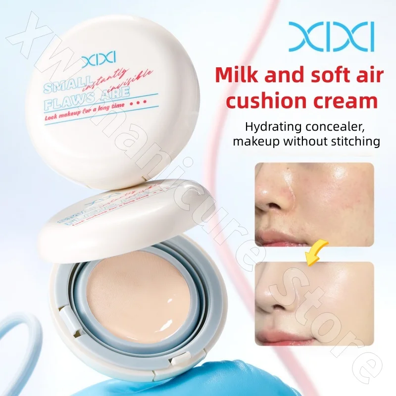 Xixi Milky Moisturized Mist Soft Air Cushion Cream Lasts for Long-lasting Makeup Concealer Brightens Creamy Skin BB Cream 12g
Xixi Milky Moisturized Mist Soft Air Cushion Cream Lasts for Long-lasting Makeup Concealer Brightens Creamy Skin BB Cream 12g