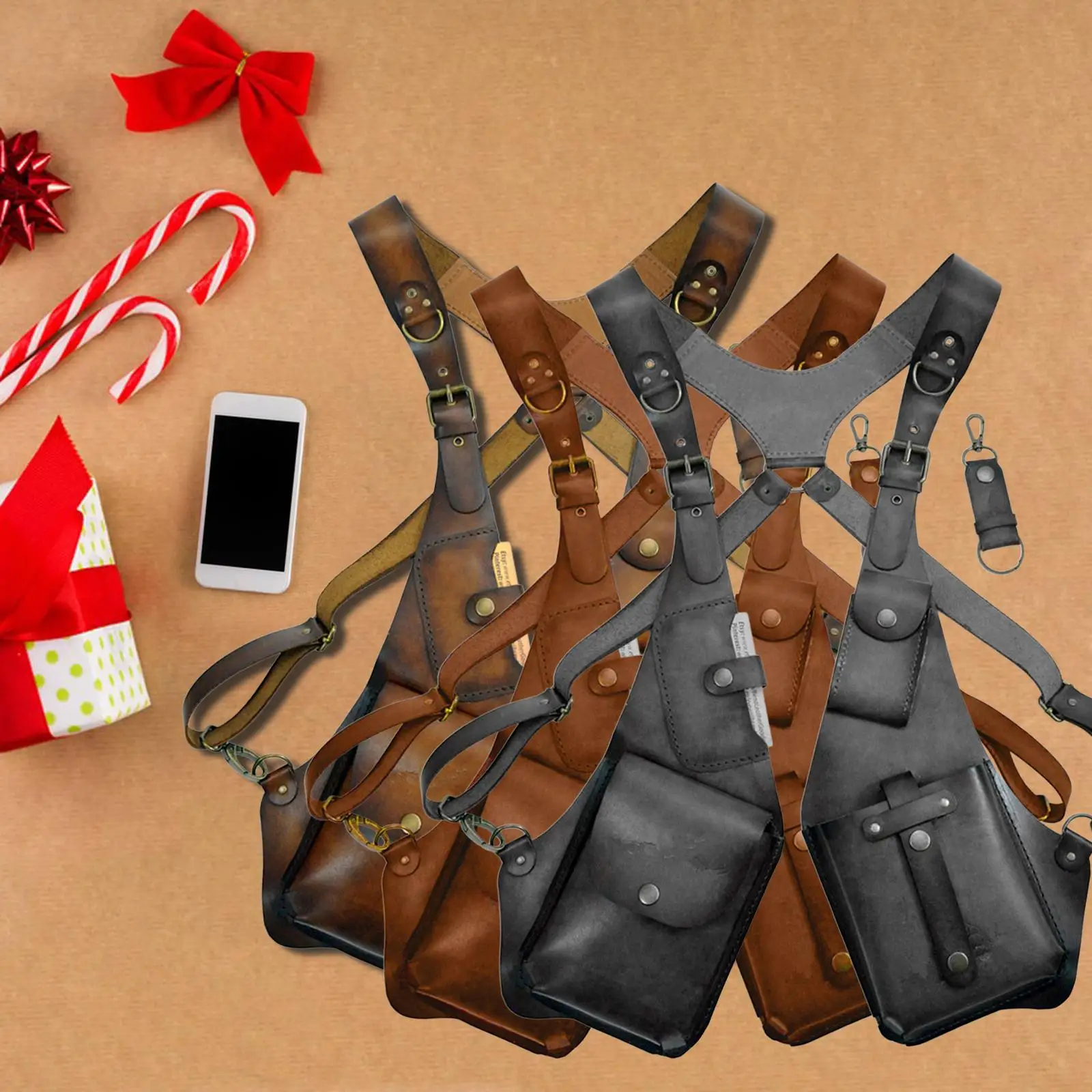 Hidden Underarm Shoulder Bag Shoulder Pouch Crossbody Bag Backpack Wallet Pocket for Hiking Travel Steampunk Costume Parties
Hidden Underarm Shoulder Bag Shoulder Pouch Crossbody Bag Backpack Wallet Pocket for Hiking Travel Steampunk Costume Parties