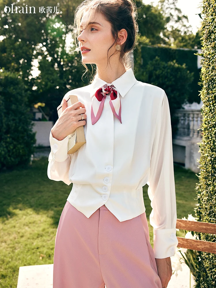 OLrain French Vintage White Shirts & Blouse 2025 Ladies Elegant Long Sleeve Tops Woman Autumn Fall Female Clothing O23CX69620
OLrain French Vintage White Shirts & Blouse 2025 Ladies Elegant Long Sleeve Tops Woman Autumn Fall Female Clothing O23CX69620