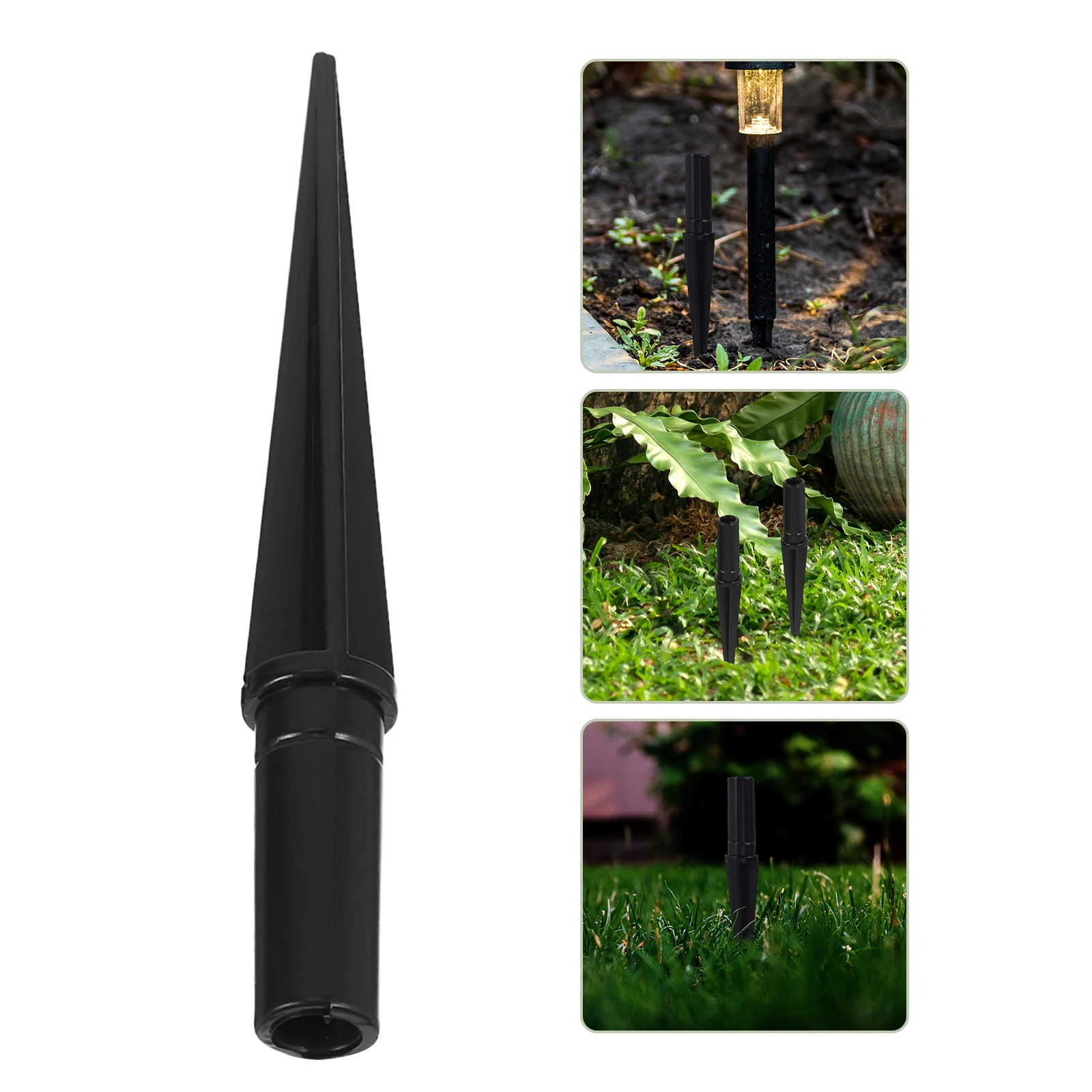 10 Pcs LED Ground Stakes 12x110mm M8 Hole Black Plastic Garden Light Accessories Solar Lamp Spike Lawn for Garden
10 Pcs LED Ground Stakes 12x110mm M8 Hole Black Plastic Garden Light Accessories Solar Lamp Spike Lawn for Garden