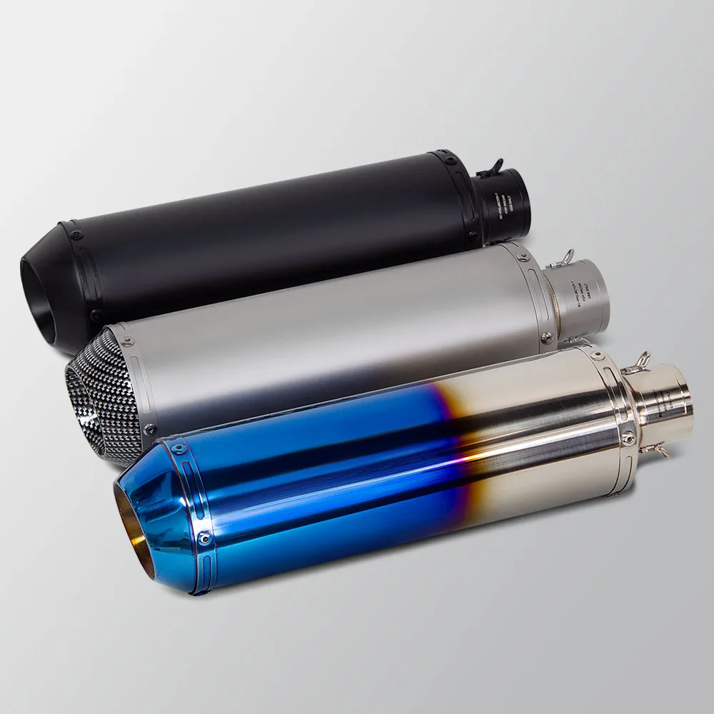 51MM Universal Hight Quality Motorcycle Exhaust Project Muffler For GSXS150 TNT125 MT15 ZX6R NMAX GPR150 450SR
51MM Universal Hight Quality Motorcycle Exhaust Project Muffler For GSXS150 TNT125 MT15 ZX6R NMAX GPR150 450SR