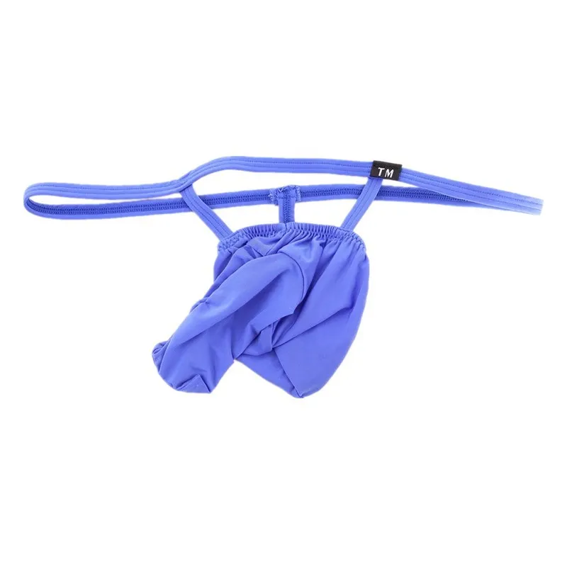 Men's Ice Silk G-String Thong, Low Rise Big Elephant Trunk Pouch High Elastic Sexy Male T-back Underwear
Men's Ice Silk G-String Thong, Low Rise Big Elephant Trunk Pouch High Elastic Sexy Male T-back Underwear