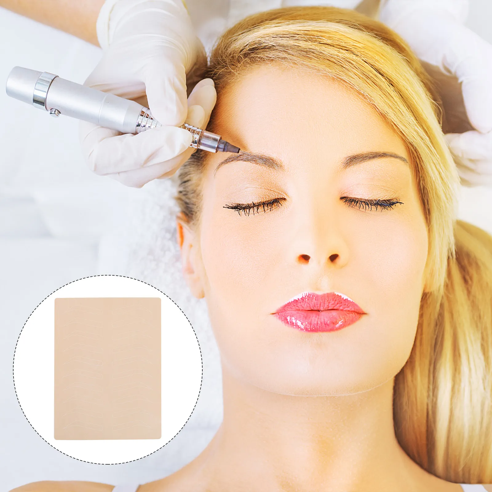 6Pcs Tattooing Practice Skin Sheets Double Side Real Skin Texture No Pigment Required for Microblading Shading Outlining Salon
6Pcs Tattooing Practice Skin Sheets Double Side Real Skin Texture No Pigment Required for Microblading Shading Outlining Salon