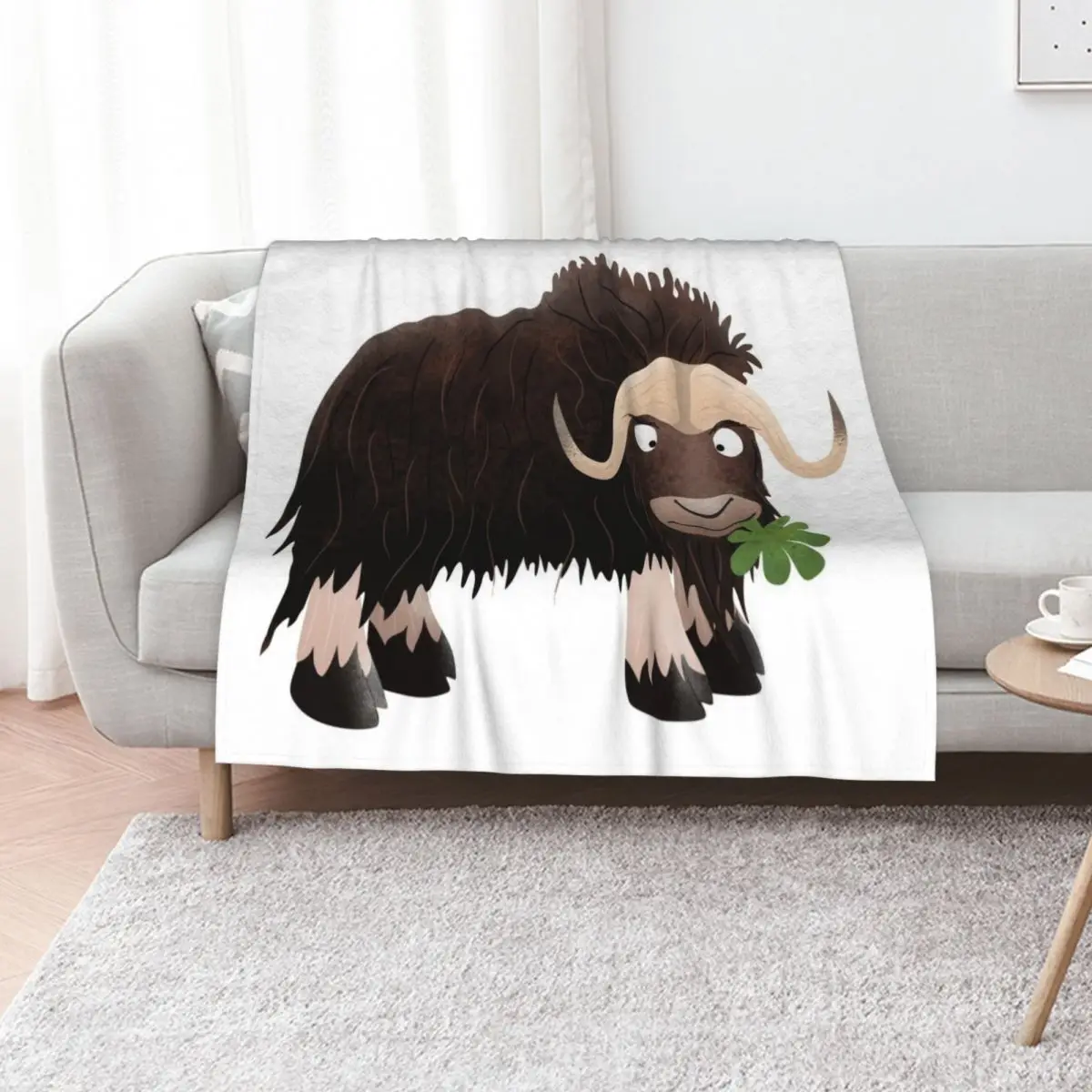 Funny musk ox cartoon illustration Throw Blanket Baby Decorative Beds Designers For Baby Blankets
Funny musk ox cartoon illustration Throw Blanket Baby Decorative Beds Designers For Baby Blankets