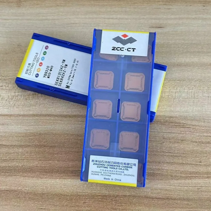SEKR1203AZ-YM YB9320 /SEKR1203AZ-YM YBM253 CNC turning tool blade carbide inserts Cutting Tools 10Pcs
SEKR1203AZ-YM YB9320 /SEKR1203AZ-YM YBM253 CNC turning tool blade carbide inserts Cutting Tools 10Pcs