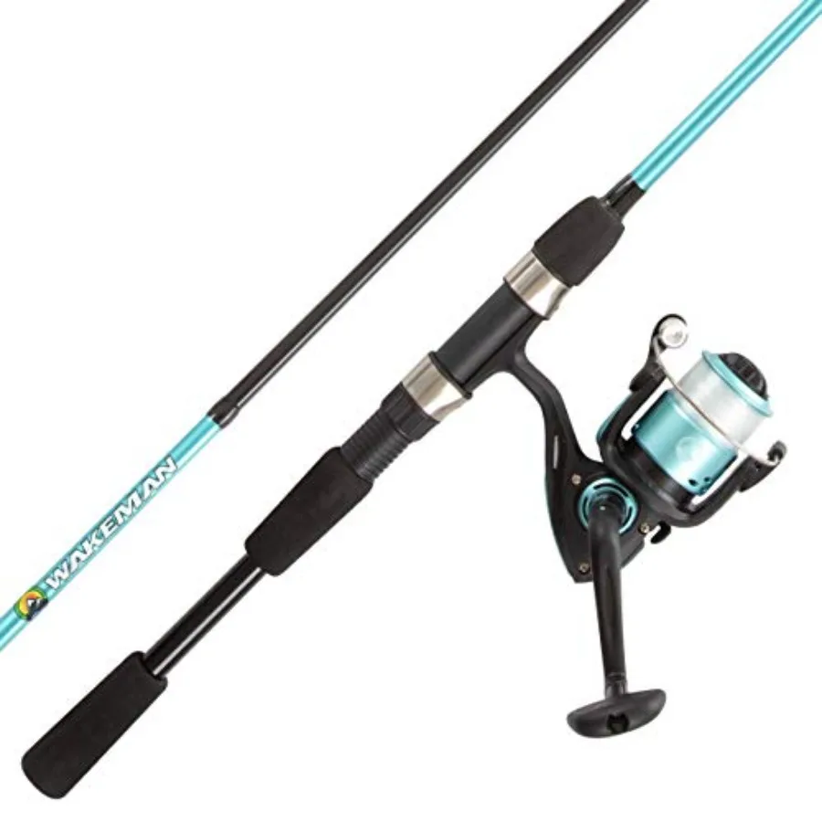 Fiberglass Fishing Rod and Reel Combo 2-Piece 65-Inch Medium Action Spinning Rod Set for Lake Fishing
Fiberglass Fishing Rod and Reel Combo 2-Piece 65-Inch Medium Action Spinning Rod Set for Lake Fishing