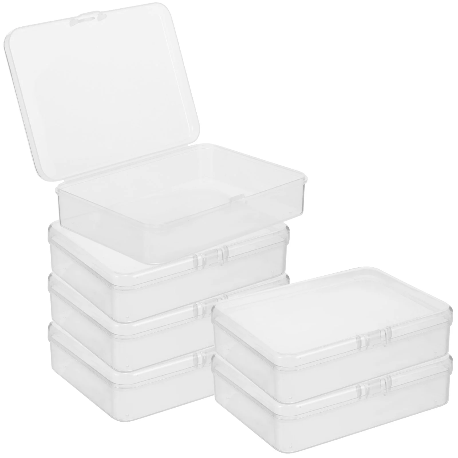 6 Piece Mini Plastic Storage Boxes 4.5x3.4 Inch Transparent Rectangular Containers for Jewelry Beads Crafts Small ganizers Clear
6 Piece Mini Plastic Storage Boxes 4.5x3.4 Inch Transparent Rectangular Containers for Jewelry Beads Crafts Small ganizers Clear