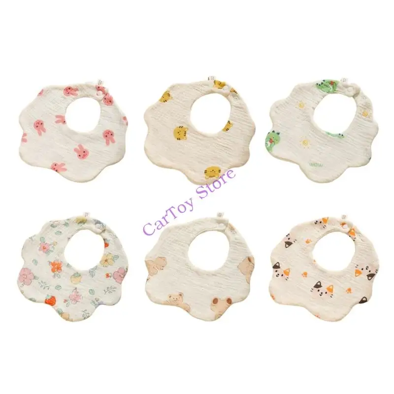 634F Soft & Absorbent Toddlers Saliva Towel Comfortable & Practical Baby Bibs Gift
634F Soft & Absorbent Toddlers Saliva Towel Comfortable & Practical Baby Bibs Gift