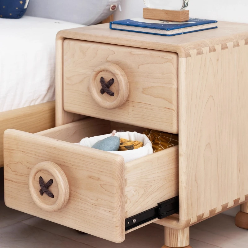 button bedside table children's locker storage cabinet eco-friendly solid wood double drawer storage cabinet
button bedside table children's locker storage cabinet eco-friendly solid wood double drawer storage cabinet