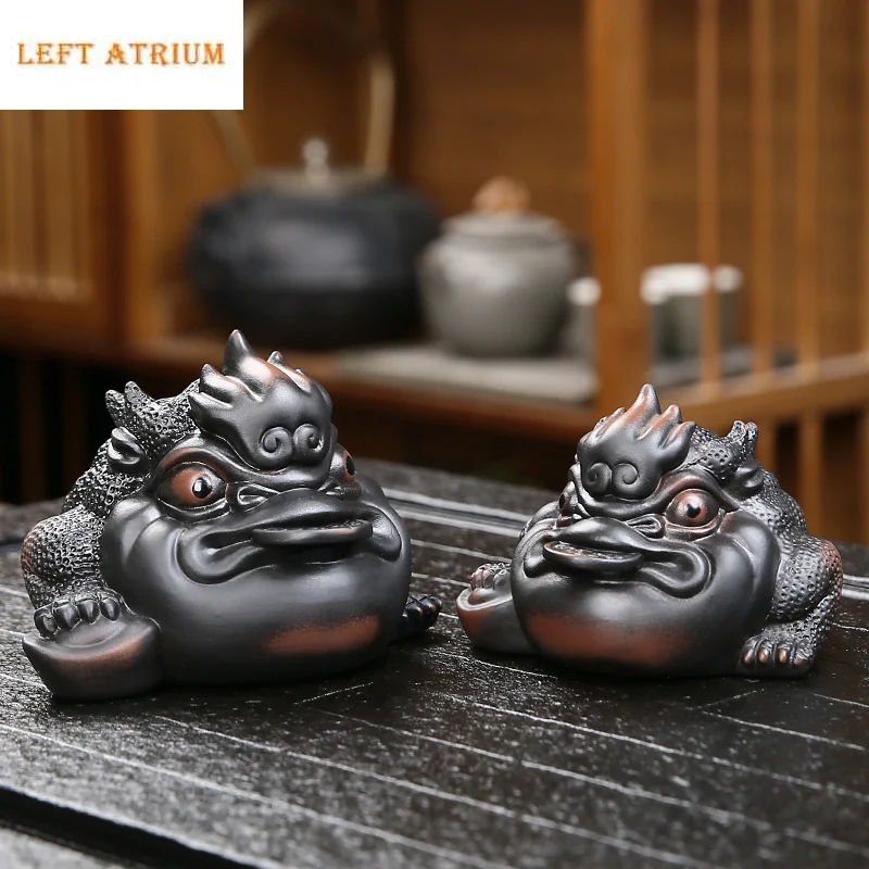 Purple pottery Handmade Toad Tea Pet Living Room Tea Table Decoration Tea Ceremony Accessories Tea Tray Decoration
Purple pottery Handmade Toad Tea Pet Living Room Tea Table Decoration Tea Ceremony Accessories Tea Tray Decoration