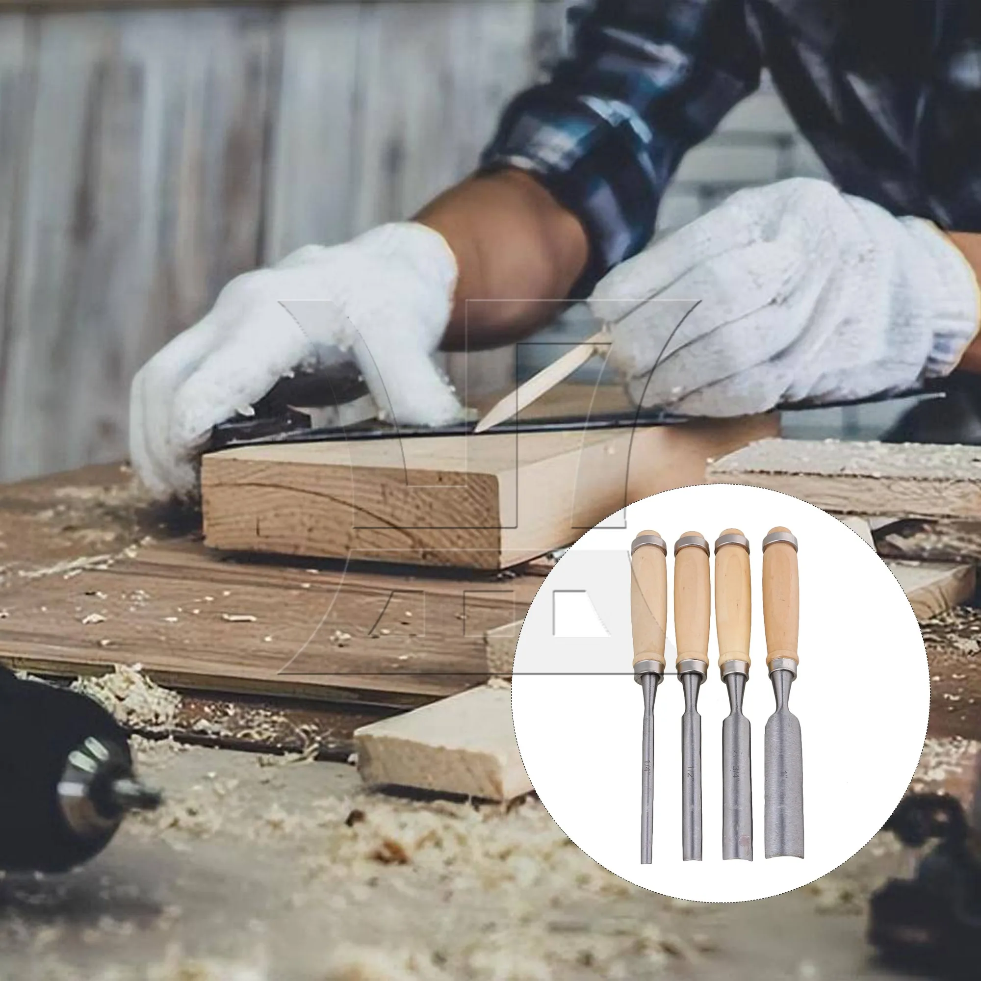 BQLZR 5stes Woodworking Half Round Chisel Smooth Chip Removal Sharp And Wear
BQLZR 5stes Woodworking Half Round Chisel Smooth Chip Removal Sharp And Wear