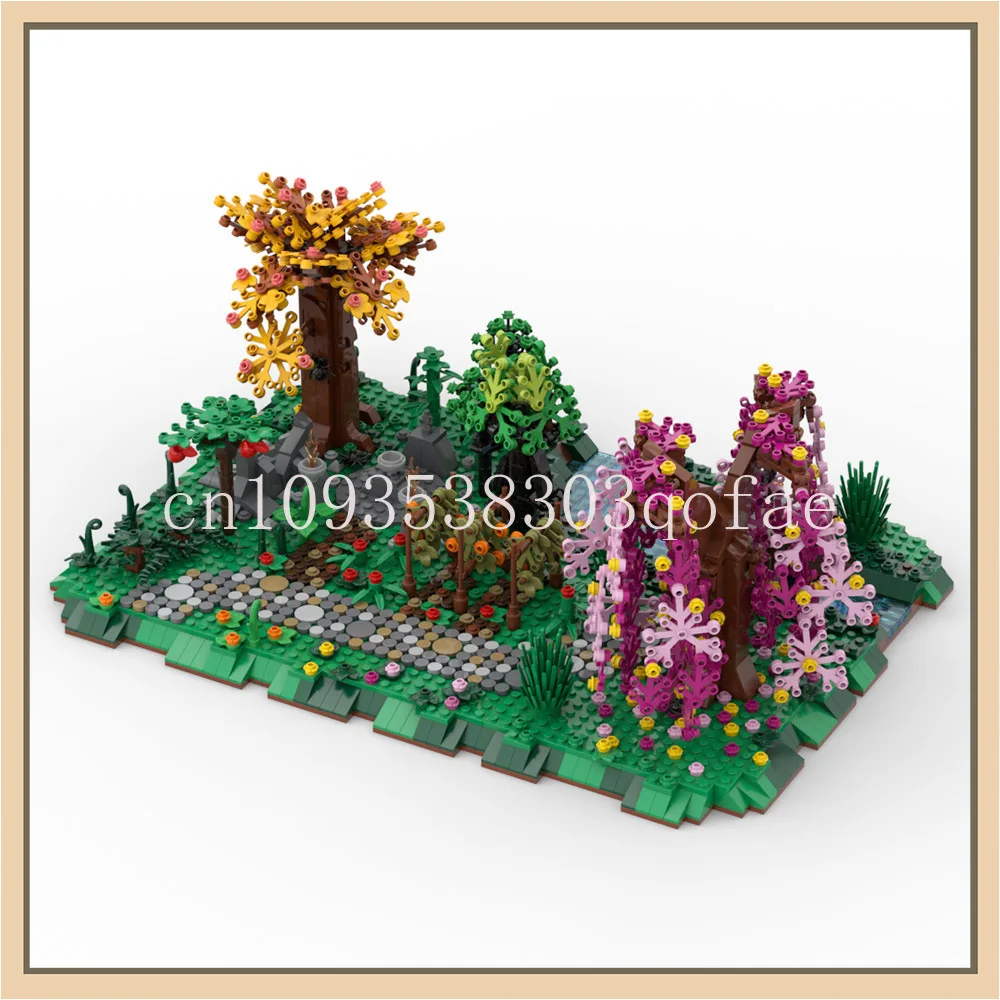 MOC- 189543 Строительные блоки, модель здания друида, мелкие частицы, вид на улицу, набор строительных блоков, подарок 
MOC- 189543 Строительные блоки, модель здания друида, мелкие частицы, вид на улицу, набор строительных блоков, подарок