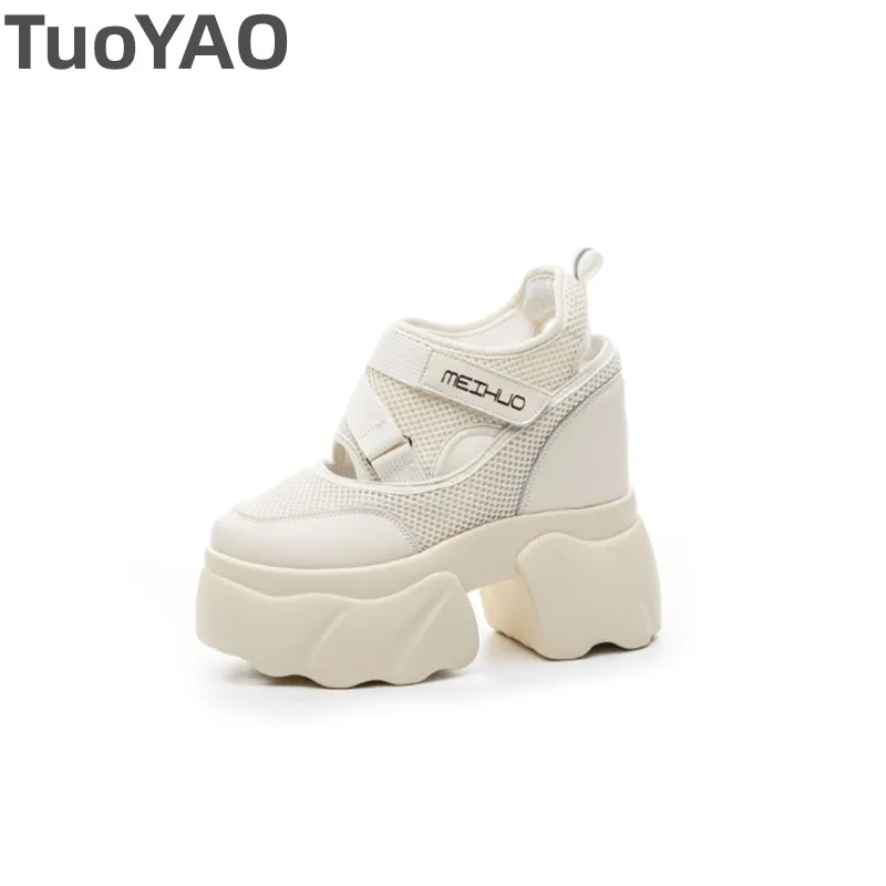 12cm Women Summer Air Mesh Genuine Leather Shoes Vulcanize Platform Wedge Microfiber Platform Wedge Hollow Slides Sandals
12cm Women Summer Air Mesh Genuine Leather Shoes Vulcanize Platform Wedge Microfiber Platform Wedge Hollow Slides Sandals