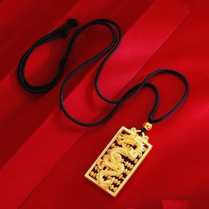 Подвеска унисекс из 24-каратного золота AU999 Abacus Dragon | Лоза, обернутая перламутровой инкрустацией, свежий повседневный стиль.
Подвеска унисекс из 24-каратного золота AU999 Abacus Dragon | Лоза, обернутая перламутровой инкрустацией, свежий повседневный стиль.