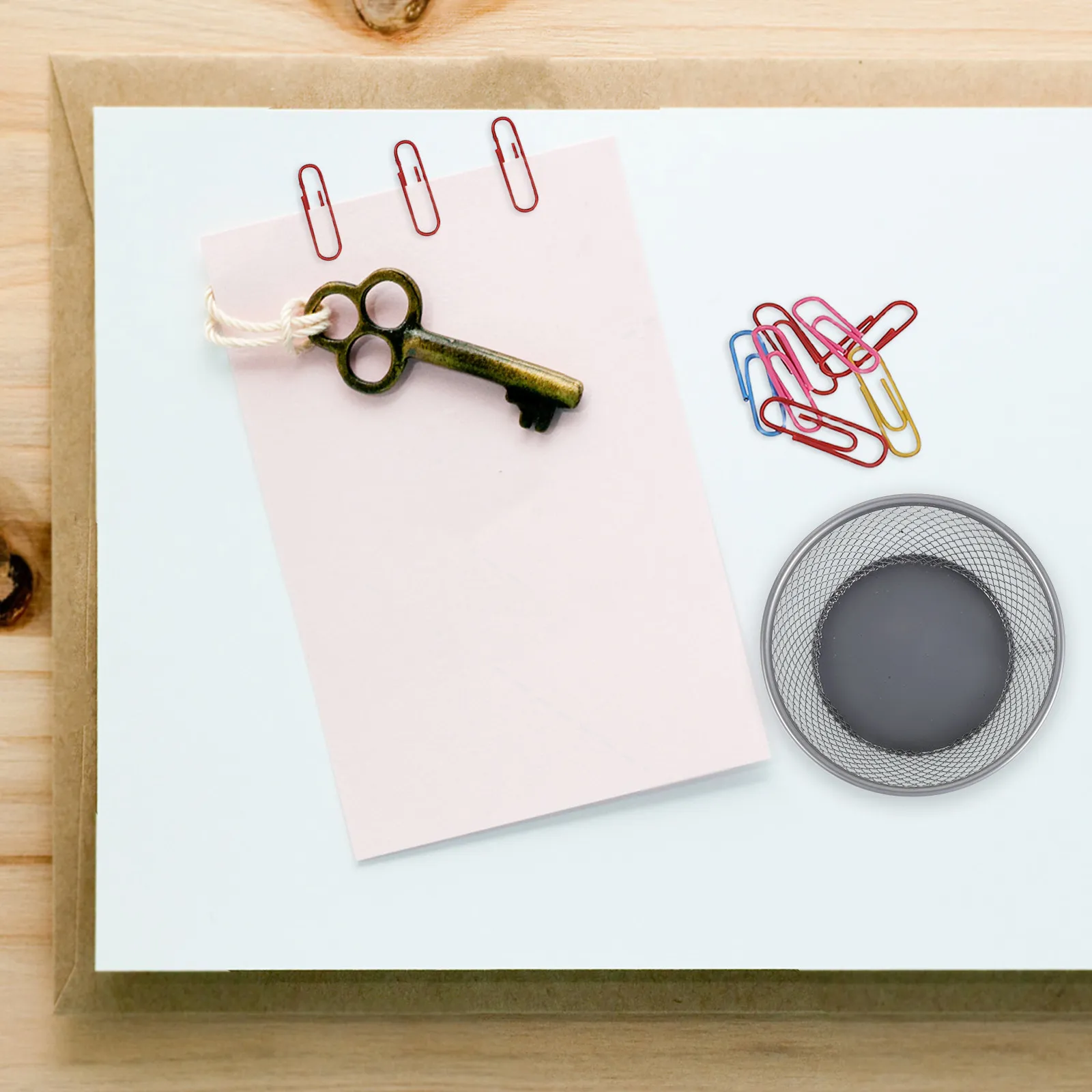 2Pcs Desk Organizer Paper Clip Holder Mesh Iron Round Stackable Desktop Paperclip Dispenser Home Office Teacher Supplies
2Pcs Desk Organizer Paper Clip Holder Mesh Iron Round Stackable Desktop Paperclip Dispenser Home Office Teacher Supplies