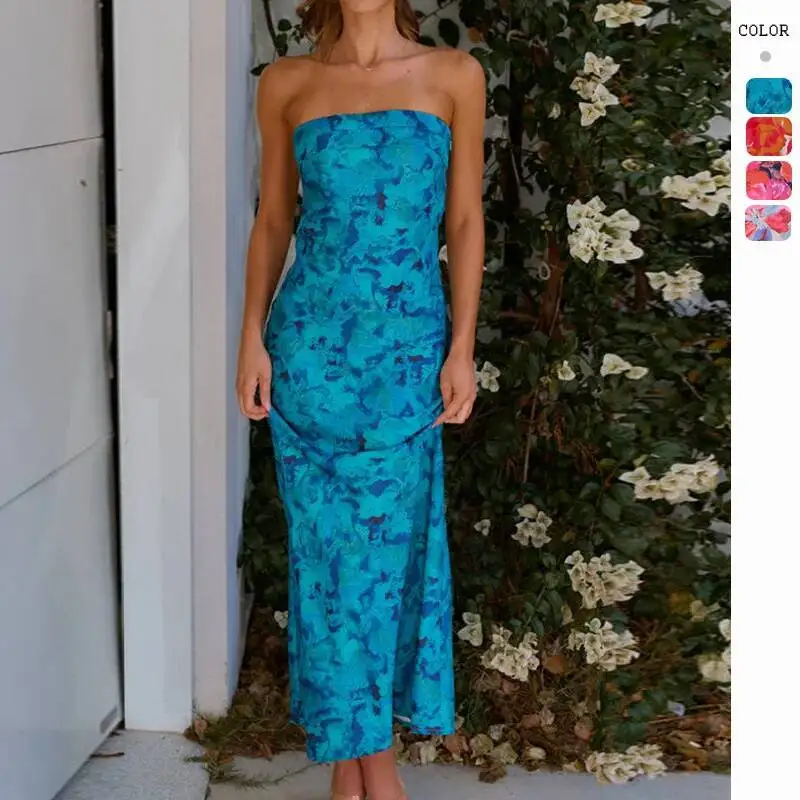 Women's Summer New Sleeveless Printed Slim-Fit Sexy Dress
Women's Summer New Sleeveless Printed Slim-Fit Sexy Dress