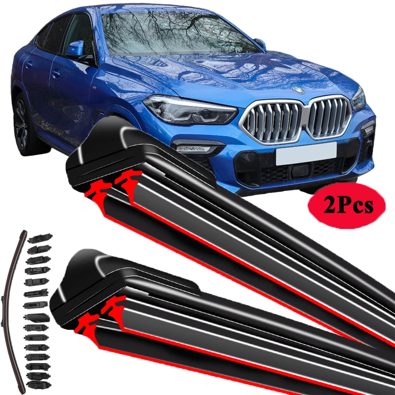 For BMW X6 2008-2024 Car Windshield Wiper Blade Front Windscreen Brushes Washer Accessories Window Cleaning Replacement Parts
For BMW X6 2008-2024 Car Windshield Wiper Blade Front Windscreen Brushes Washer Accessories Window Cleaning Replacement Parts